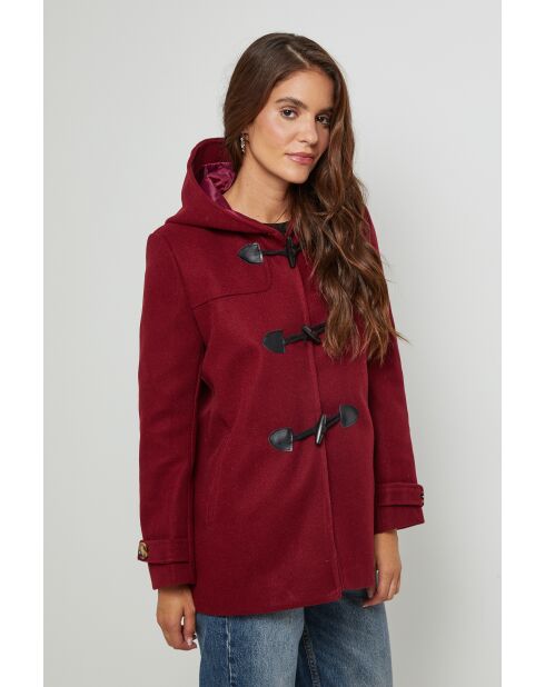 Manteau Lilia Bordeaux