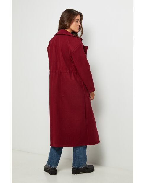 Manteau femme Bordeaux