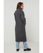 Manteau long Arielle Anthracite
