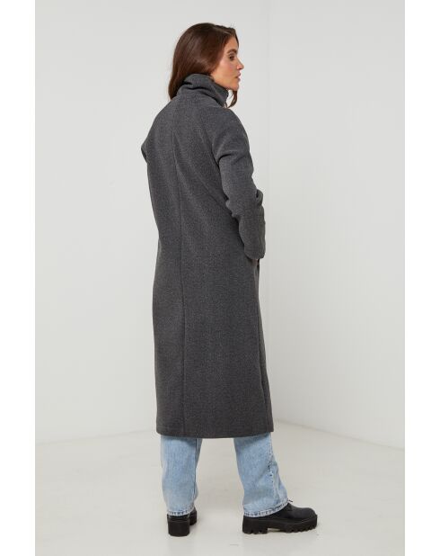 Manteau long Arielle Anthracite