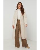 Beige damesjas