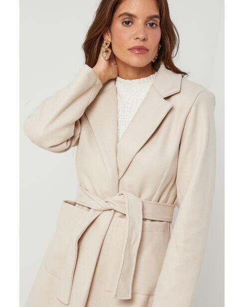 Beige damesjas
