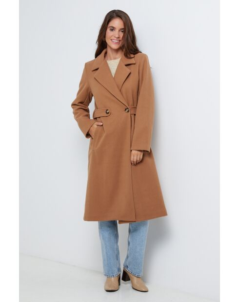 Cecilia Camel lange jas