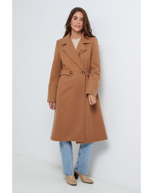 Cecilia Camel lange jas