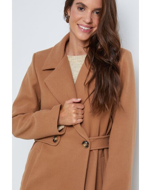 Cecilia Camel lange jas