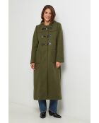 Manteau long à capuche Susan Kaki