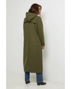 Manteau long à capuche Susan Kaki