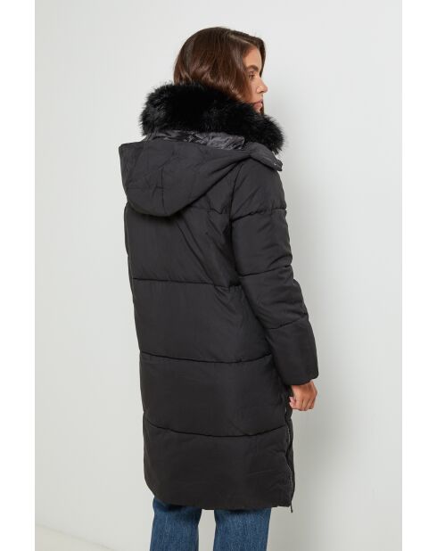 Doudoune mi-long Luna Noire