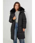 Doudoune mi-long Luna Noire