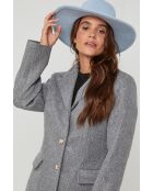 Manteau femme Gris