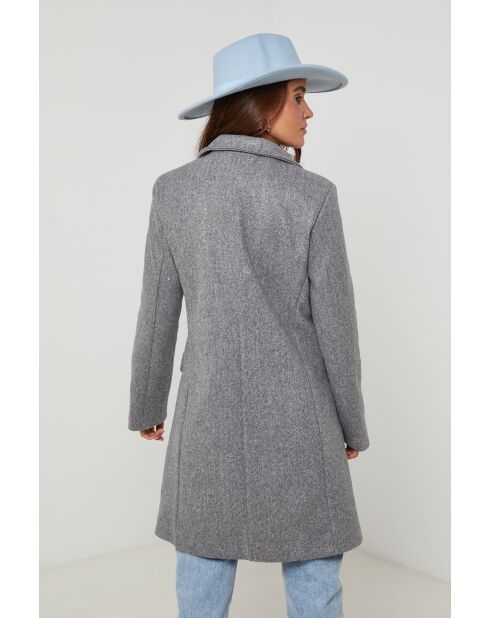 Manteau femme Gris