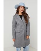 Manteau femme Gris