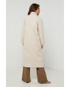 Arielle Beige lange jas