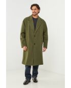 Cappotto lungo Lise Khaki