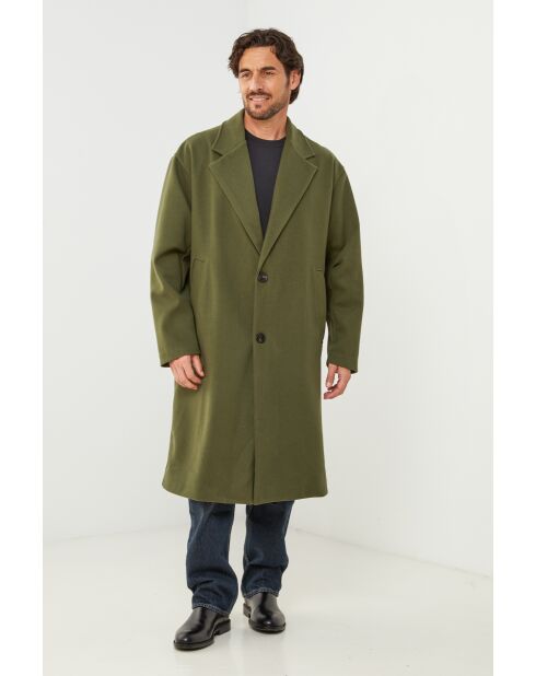 Cappotto lungo Lise Khaki