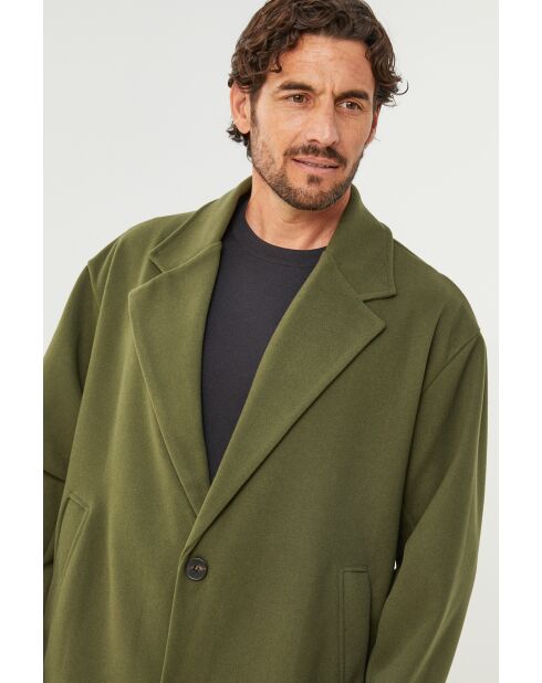 Cappotto lungo Lise Khaki