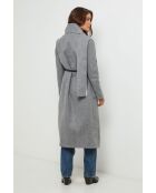 Manteau long Elia Gris