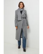 Manteau long Elia Gris