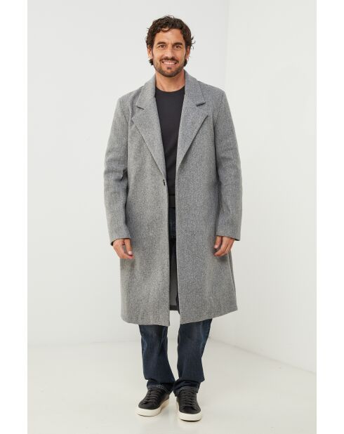 Manteau long Nelly Gris
