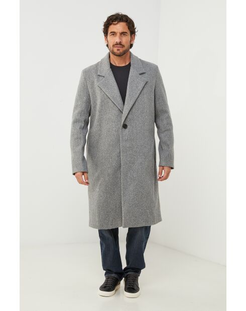 Manteau long Nelly Gris