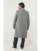 Manteau long Nelly Gris