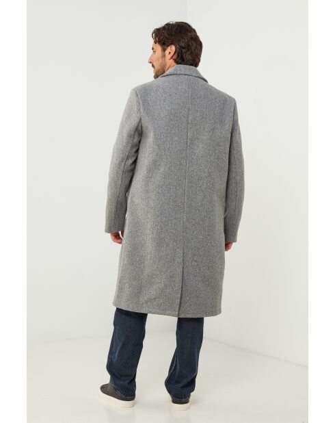 Manteau long Nelly Gris