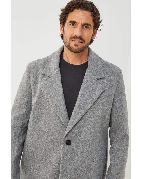 Manteau long Nelly Gris