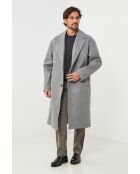 Manteau long Lise Gris
