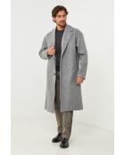 Manteau long Lise Gris