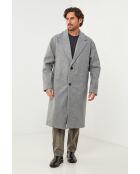 Manteau long Lise Gris