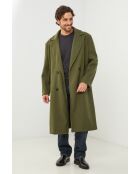 Cappotto lungo Elise Khaki
