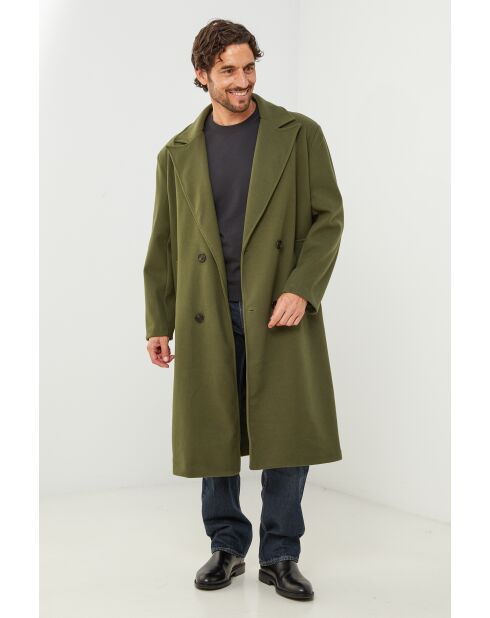 Cappotto lungo Elise Khaki