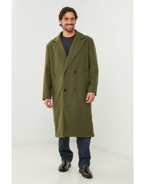 Cappotto lungo Elise Khaki