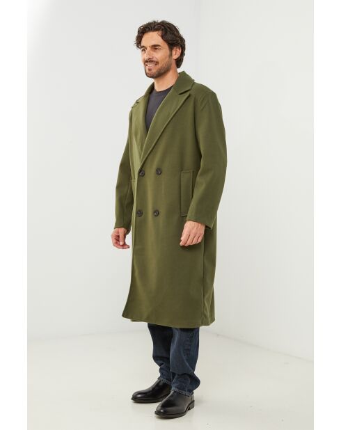 Cappotto lungo Elise Khaki