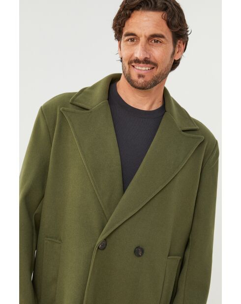 Cappotto lungo Elise Khaki