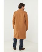 Manteau long Nelly Camel