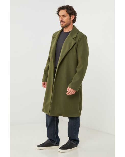 Cappotto lungo Nelly Khaki