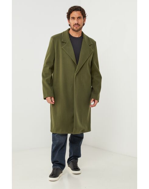 Cappotto lungo Nelly Khaki