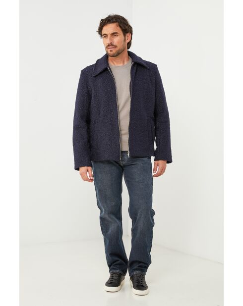 Giacca cappotto con fibbia Marion Marine