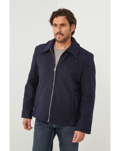 Giacca cappotto con fibbia Marion Marine