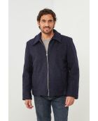 Giacca cappotto con fibbia Marion Marine