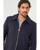 Giacca cappotto con fibbia Marion Marine