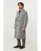 Manteau long Elise Gris