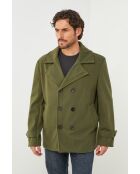 Cappotto di media lunghezza Vivienne Khaki