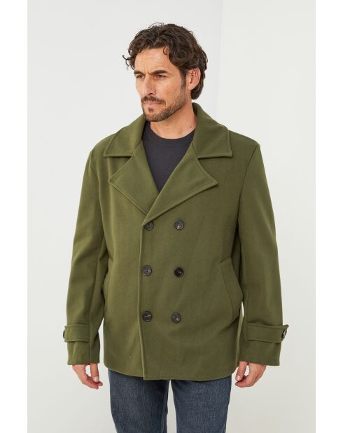 Cappotto di media lunghezza Vivienne Khaki