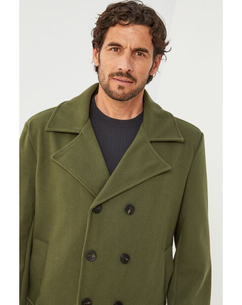 Cappotto di media lunghezza Vivienne Khaki