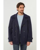 Abrigo largo Vivienne Marine