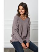 Pull en Cachemire mélangé Beder taupe