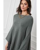 Poncho en Cachemire mélangé Fano Kaki