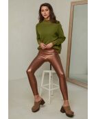 Pull en Laine mélangée Csepreg Olive